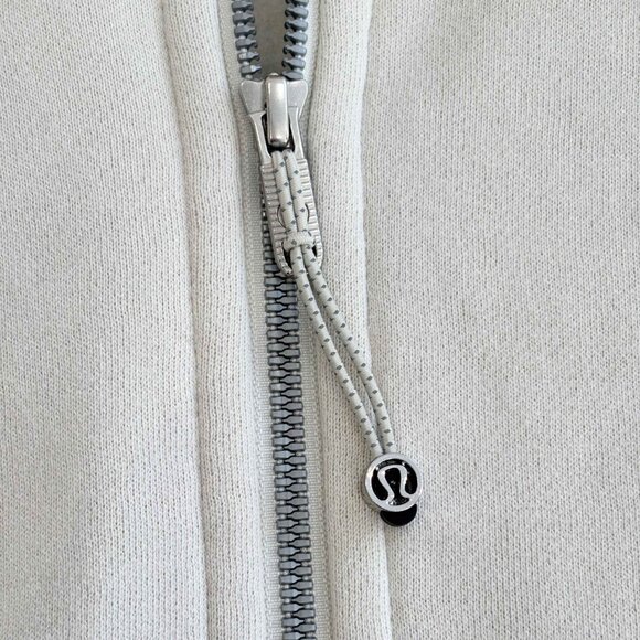 lululemon Bone Scuba Full-Zip Cropped Hoodie size 6 - Picture 11 of 14